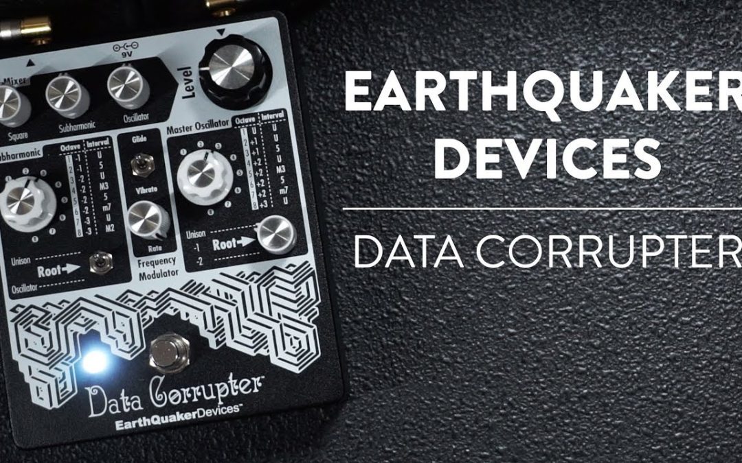 EarthQuaker Devices Data Corrupter Modulated Monophonic Harmonizing PLL Demo