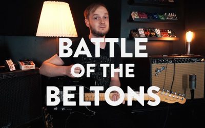 The differences between 3 awesome Belton Brick reverb pedals