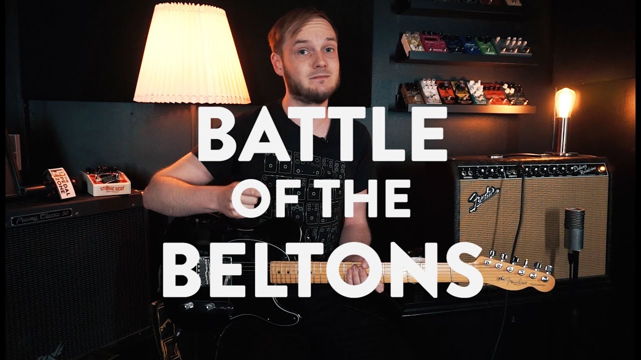The differences between 3 awesome Belton Brick reverb pedals