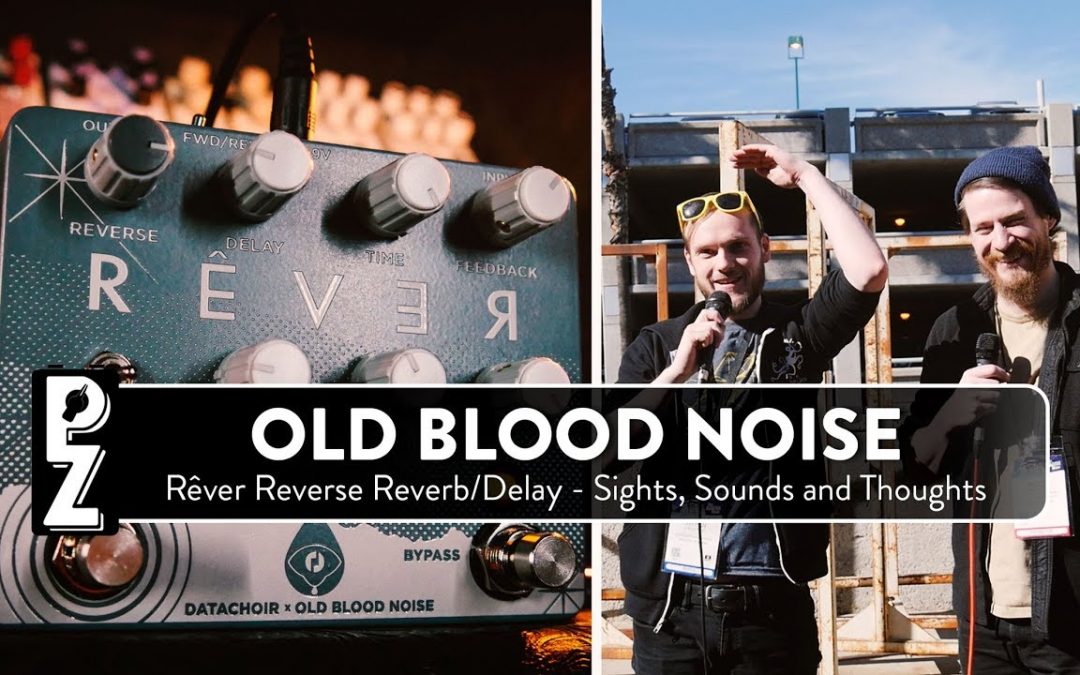 Old Blood Noise Endeavors Rêver – Sights, Sounds and builder notes with Brady Smith at NAMM19