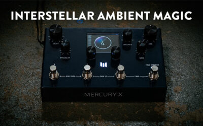 Meris MercuryX Modular Stereo Reverb Demo