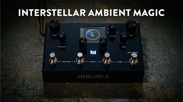 Meris MercuryX Modular Stereo Reverb Demo