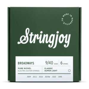 Stringjoy Broadways Classic Super Light 9-40